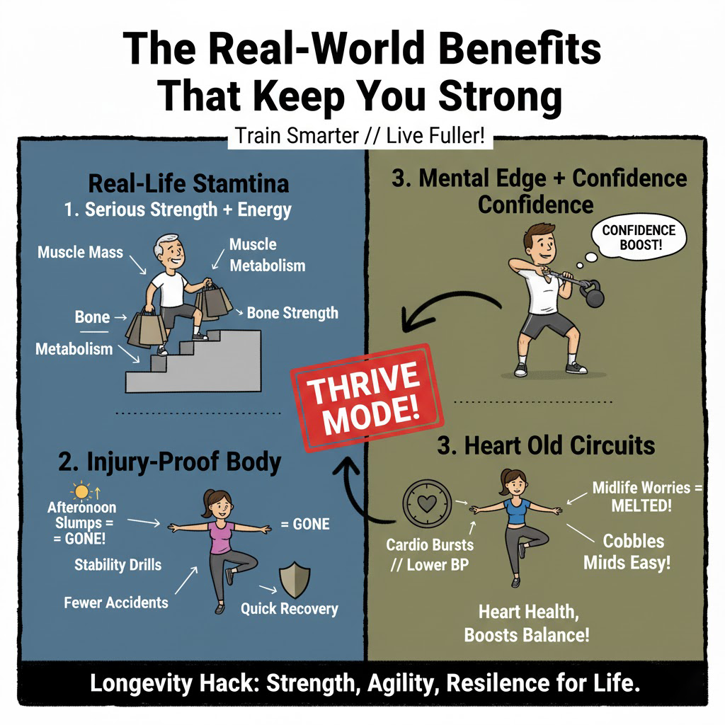 Unlocking Vitality: Useful Exercise for People Over 45