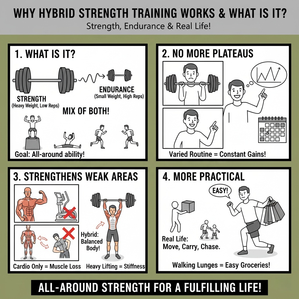 Hybrid Strength Training: Blend Styles to Build Strength, Speed, and Flexibility