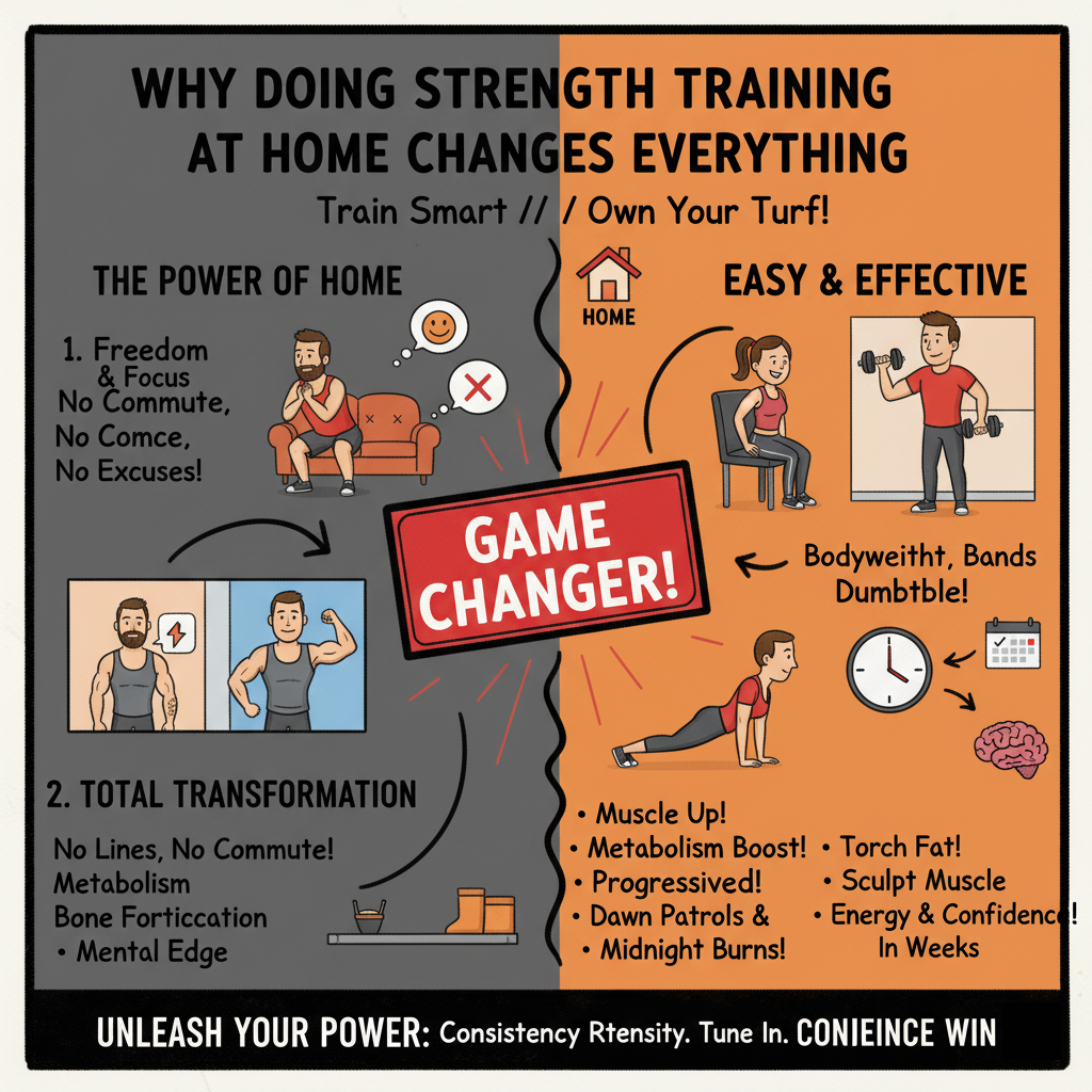 The Complete Manual for At-Home Strength Training: Gain Muscle Without a Gym Membership