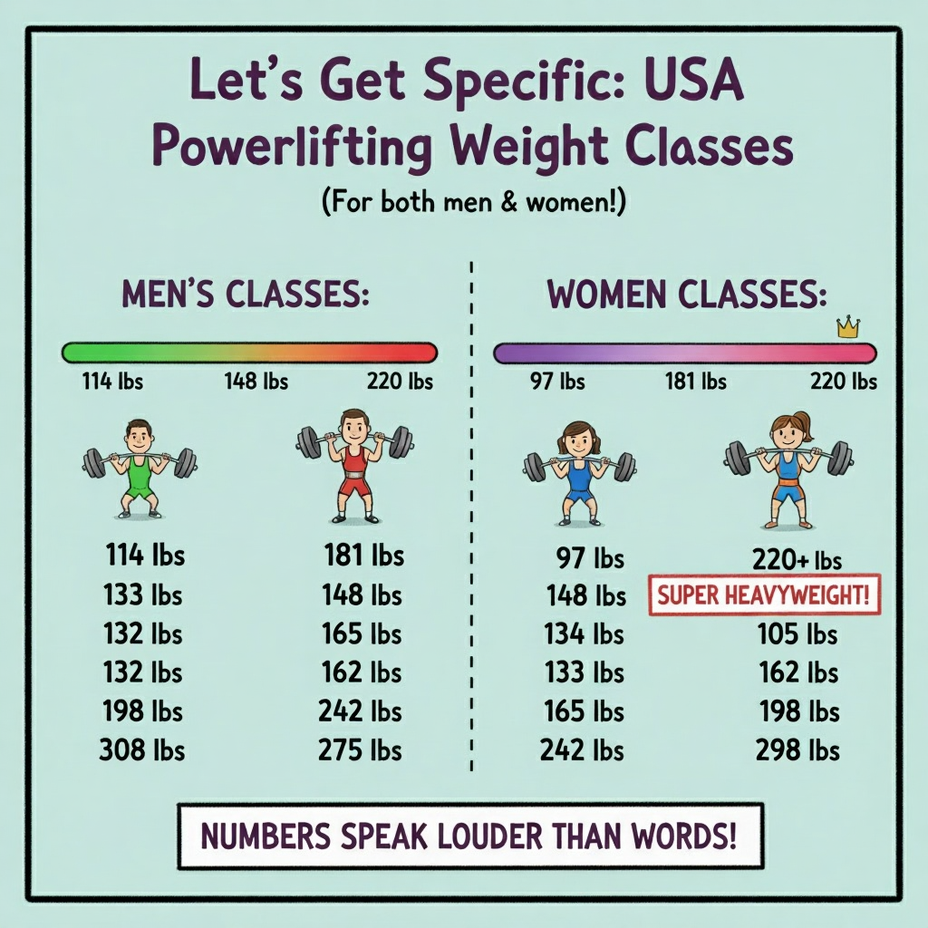 Why USA Powerlifting Weight Classes Matter More Than You Think (And How to Pick Yours)