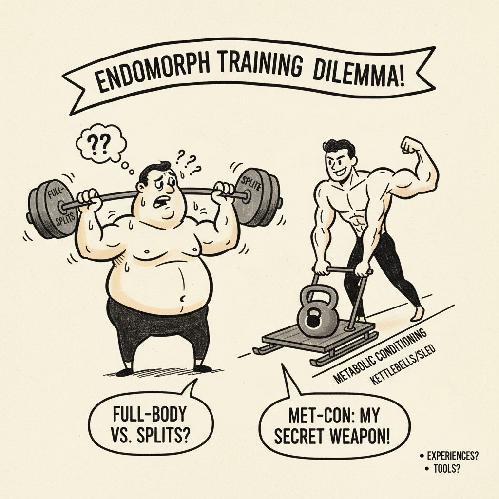 The Endomorph’s Guide to Strength Training: Build Muscle, Not Bulk